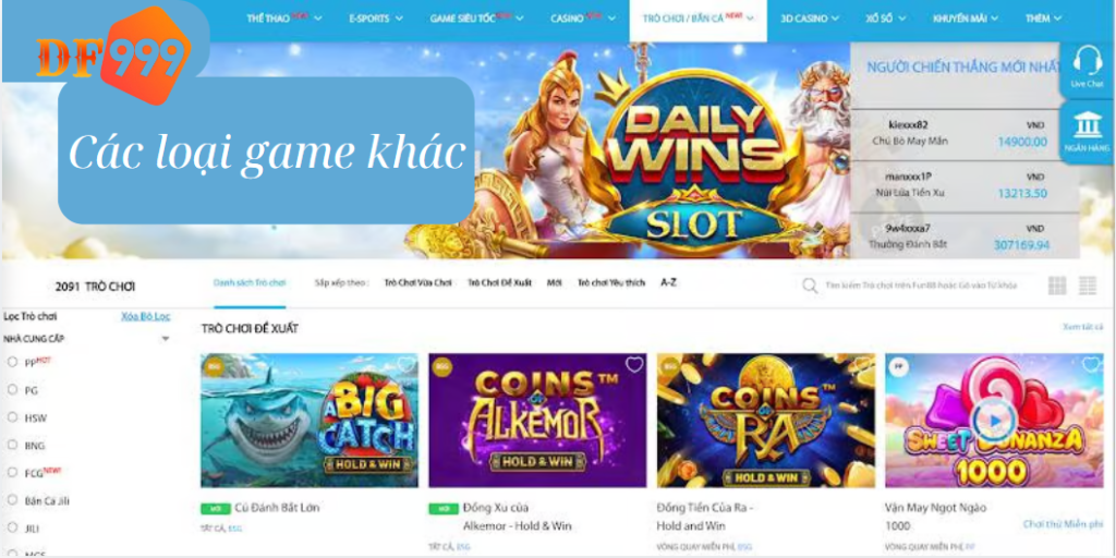 Các loại game khác