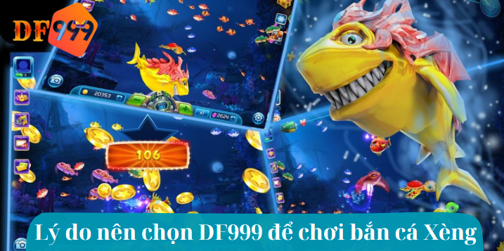 Lý do bạn nên chọn DF999 để chơi bắn cá Xèng 